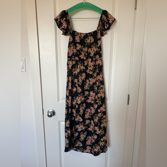Amuse Society Floral MIDI Dress - Picture 3 of 8